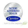 Carrier Factory Authorized Dealer Emblem